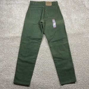 NEW Vintage Levis 550 Jeans 29x30 Green Deadstock Made In USA Loose Tapered 90s